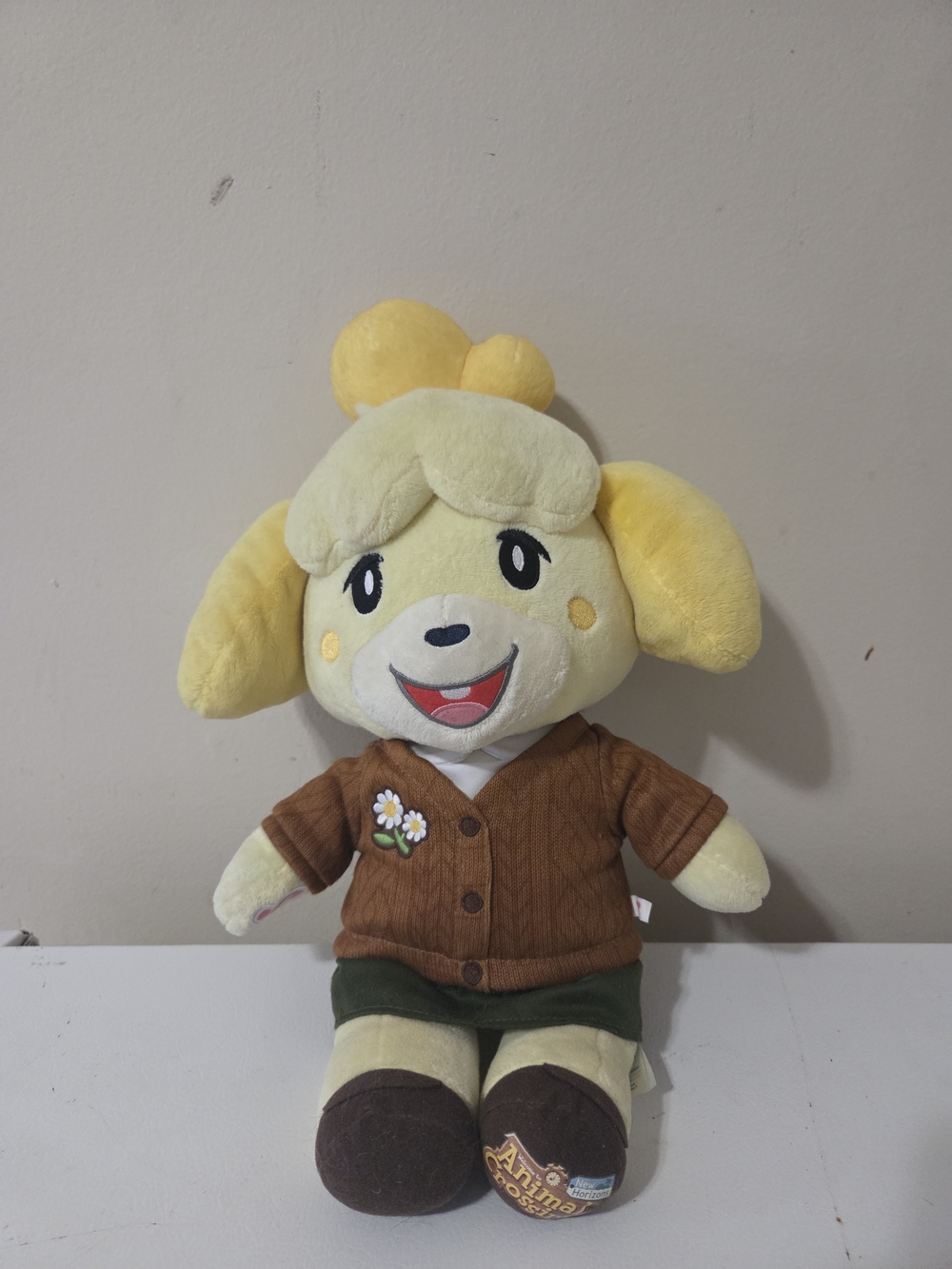 Build-A-Bear Animal Crossing Isabelle Winter Collection plush Toy